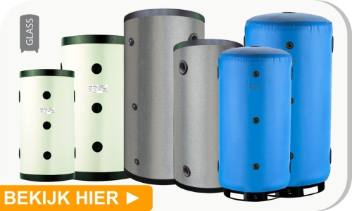 Gekoeld water buffervaten